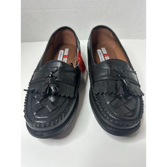 Deer Stags Other - DEER STAGS Men's Herman Tassel Loafer Shoes Jet Black Size 9M NWT